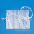 Sac de drainage médical d&#39;urine Cmub4 avec valve T